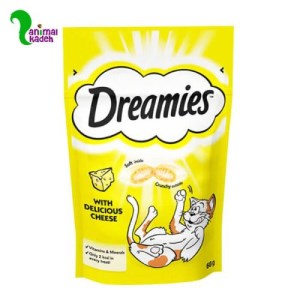 تشویقی مغزدار دریمیز پنیر مخصوص گربه