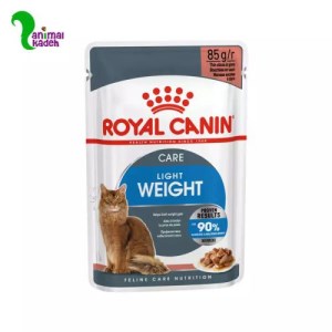 پوچ گربه لایت ویت کر برای کنترل وزن گربه های چاق