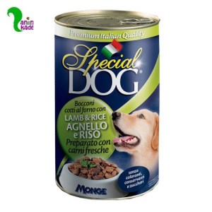 کنسرو سگ ادالت مونژه بره برنج