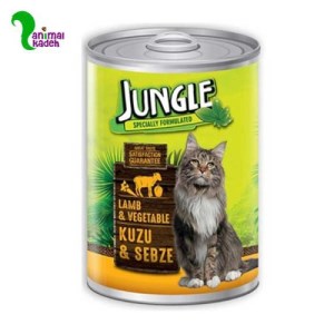 کنسرو برند جانگل با طعم بره