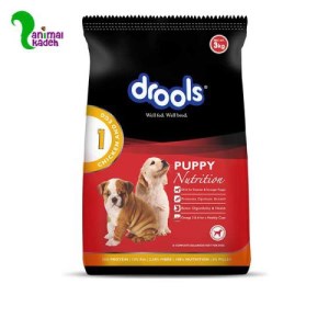 غذا خشک پاپی زیر یک سال با طعم مرغ و تخم مرغ برند درولز