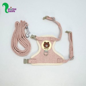 قلاده لباسی کتان طرح خرس