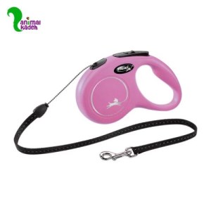 قلاده متری فلکسی سایز XS طنابی تا 8 کیلو 3 متری