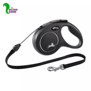 قلاده متری فلکسی سایز S طنابی تا 12 کیلو 5 متری