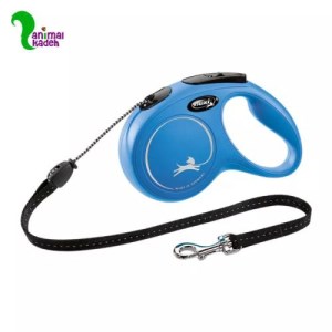 قلاده متری فلکسی سایز M طنابی تا 20 کیلو 5 متری