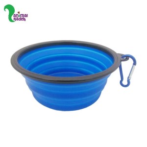 ظرف آب و غذای تاشو مسافرتی سگ و گربه
