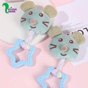 اسباب بازی دندانی و عروسک موش گوش طلایی