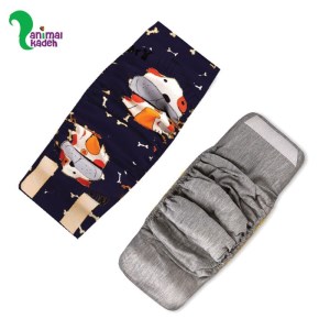 شورتکس نر مخصوص سگ و گربه طرح سگ سورمه ای