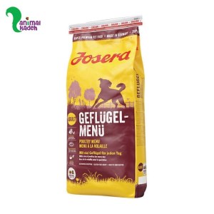 غذا خشک سگ جوسرا مدل پولتری منیو با طعم گوشت پرندگان در 2 وزن