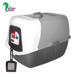 توالت و باکس خاک گربه جورج مسقف همراه با بیلچه