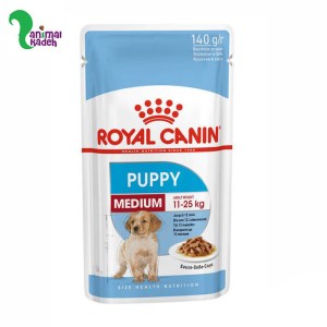 غذای تر توله سگ نژاد متوسط رویال کنین