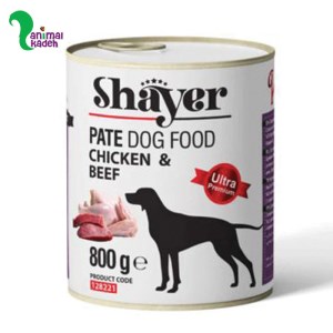 غذای تر شایر پته مرغ و گوشت