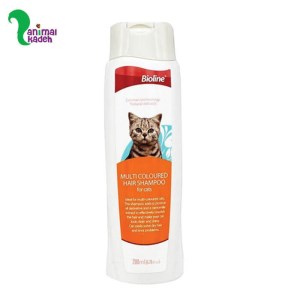 شامپو گربه های چند رنگ برند بایولاین