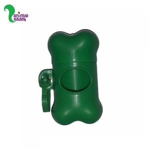 محفظه فضولات سگ با رول کیسه برای پیاده روی و پارک