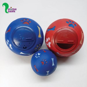 اسباب بازی سگ توپ با مخزن تشویقی